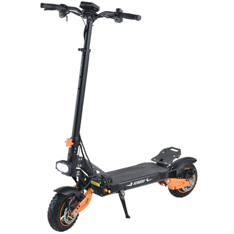 HKM-590803 Adult Electric Scooter with 2000W Motor, 31 MPH Top Speed, 48V System, Foldable, Dual Motor for Daily Commuting