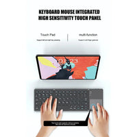 HKM-330195 Portable Mini Foldable Wireless Keyboard with Touchpad for Windows, Android, iOS Devices