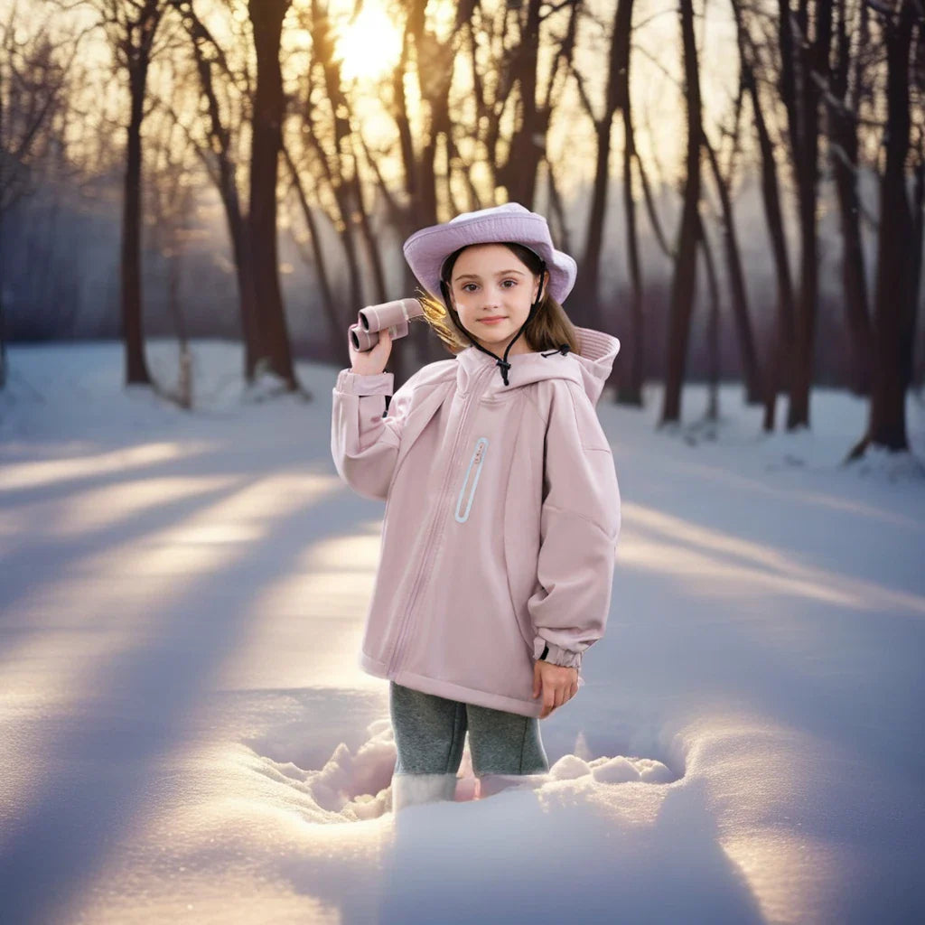 KTX-866963 Girls Softshell Coats & Outwear Comfortable Jacket