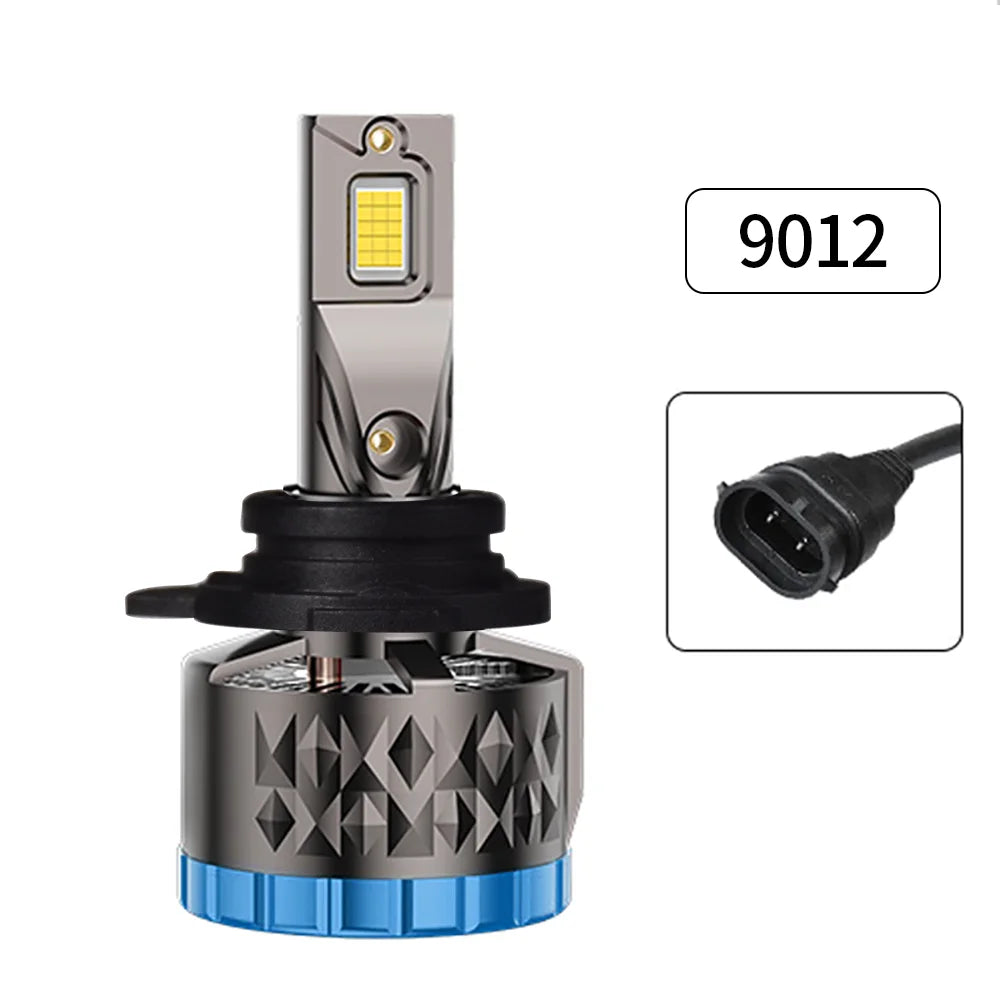 KTX-326355 High Power 160W 16000Lm H7 LED Headlight Bulb for H4, H1, H11, 9005, 9006, 9012 with 6000K White Light, 12V High Low Beam