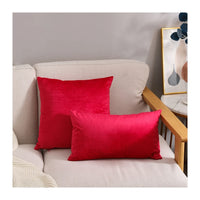 Velvet Plush Sofa Cushion Pillow case Covers