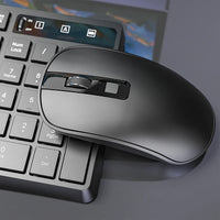 HKM-559571 Wireless Multimedia Keyboard and Mouse Combo with 104 Keys for PC and Laptop