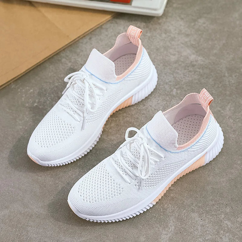 HKM-179987 RF19 New Mesh Breathable Casual Shoes Summer Versatile Lightweight Sports Shoes Student Durable Running Shoes