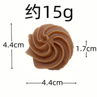 KI liangpeng simulated food, cookies, PVC cookie models, personalized decorative items, Daoying student small gift