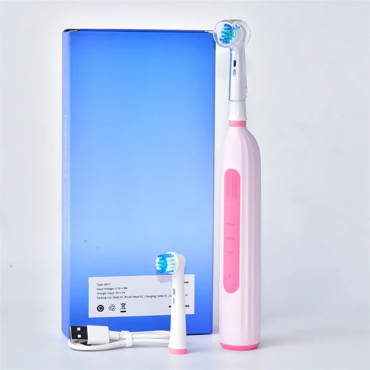 HKM-093971 Ultrasonic Rechargeable Electric Toothbrush for Effective Teeth Cleaning