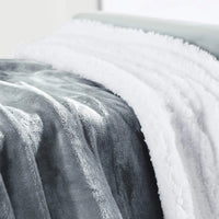 HKM-076051 Waterproof Oversize Sherpa Blanket for Pets - Machine Washable Cozy Furniture Protector