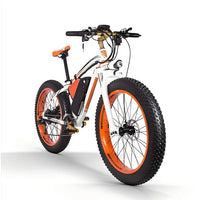 26'' EU UK Warehouse Fat Tire Electric City Bike 48V 17.5Ah Long-Range E-Bike 7 Speed Aluminum Alloy CE Adults
