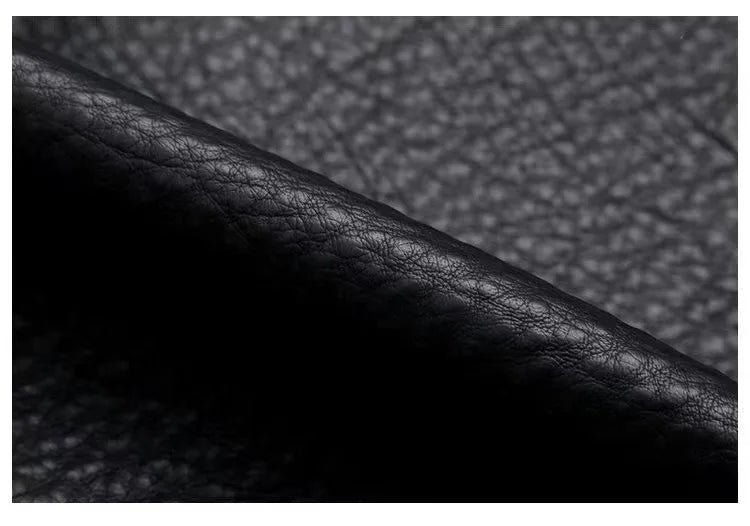 KTX-405907 Woman Leather Jacket Winter Mid to Long Length Fur Integrated With Plush Thickened Collar Wind Breaker Jacket