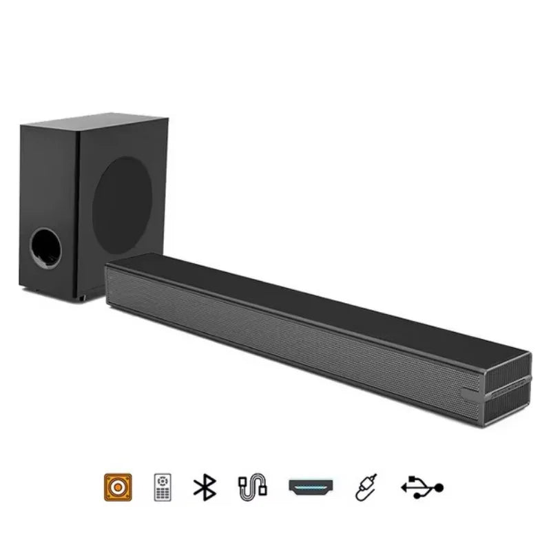 KTX-893587 Home Theater Soundbar System with Subwoofer for Enhanced TV Audio Experience