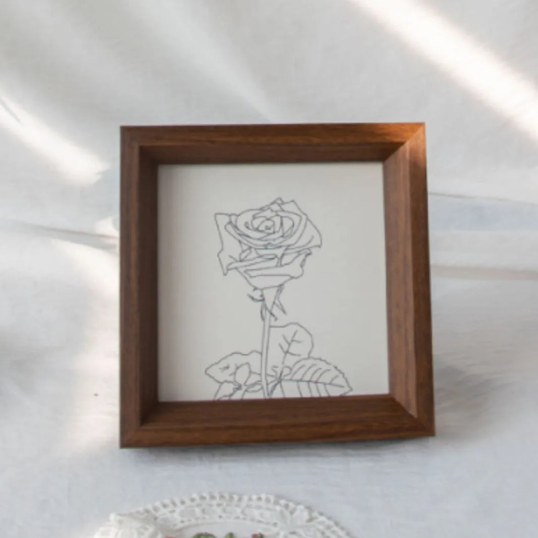 KTX-407699 Handmade Wooden Photo Frame - Custom Size, Environmentally Friendly Materials