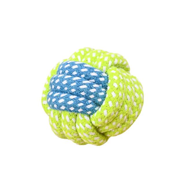 HKM-733715 Cotton Rope Dog Chew Toys Available in Various Designs for Puppies and Medium Dogs