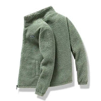 HKM-996883 Jacket for Men Winter Sporty Puffer Style Thickened Cotton Lamb Trend Granular Velvet Stand Collar Coats Jacket Custom