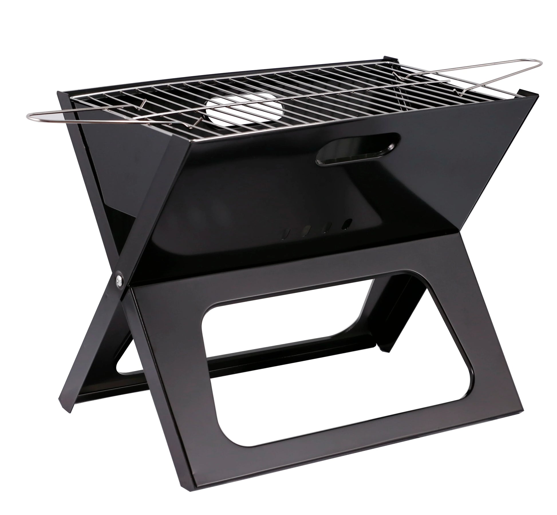 HKM-453971 Portable Folding Charcoal BBQ Grill for Outdoor Camping and Picnic