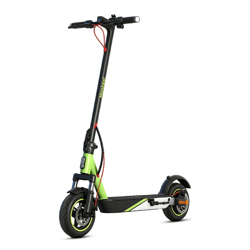 EU Stock Electric Scooter With Seat  Top  Long Range E-Scooter 10 Inch Pneumatic Tire Scooters for Adults