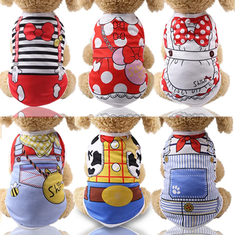 HKM-372115 Custom Multi-Colour Comfortable Pet Clothing for Dogs