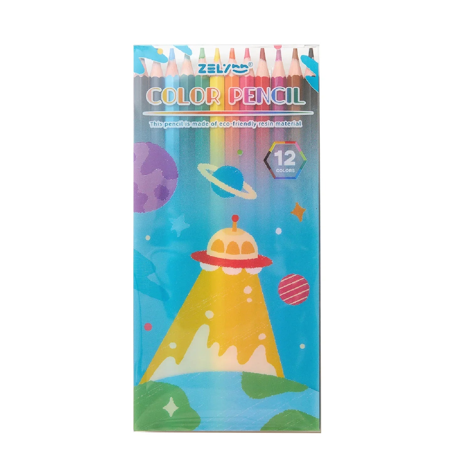 KTX-633875 48-Color Coloured Pencil Set for Children - Ideal for School & Drawing Activities