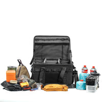 Custom Design 60L Utility Outdoor Tool Tote Bag Kitchen Organizer with Shoulder Strap Foldable Durable Camping Storage Bag