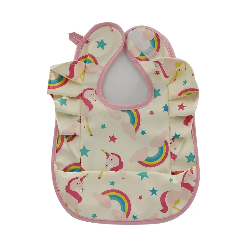 HKM-228563 High Quality OEM PU Baby Bibs for Euro Market