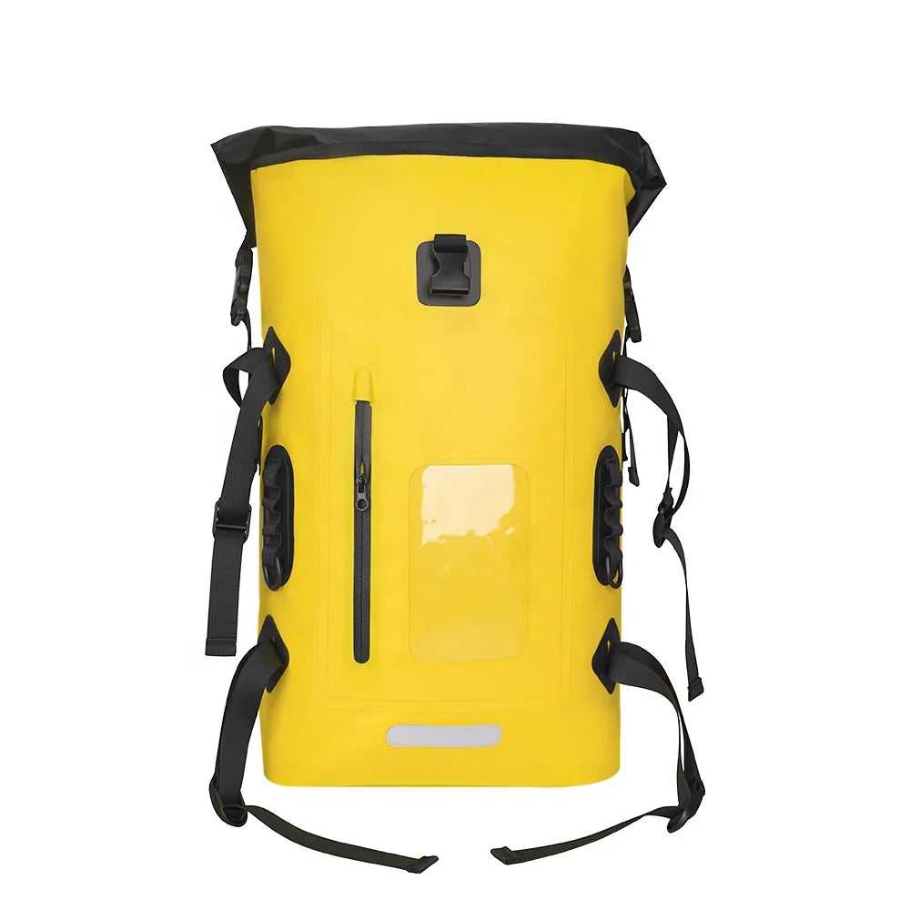HKM-469779 Waterproof Foldable Backpack 32L with Flipper Pocket for Outdoor Activities and Camping