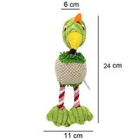 HKM-815059 Interactive Chew Toy for Dogs – Funny Animal Shape Squeaker Puppy Training Accessory