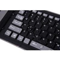 HKM-231891 Wireless Waterproof Azerty Silicone Keyboard with 2.4G USB for PC