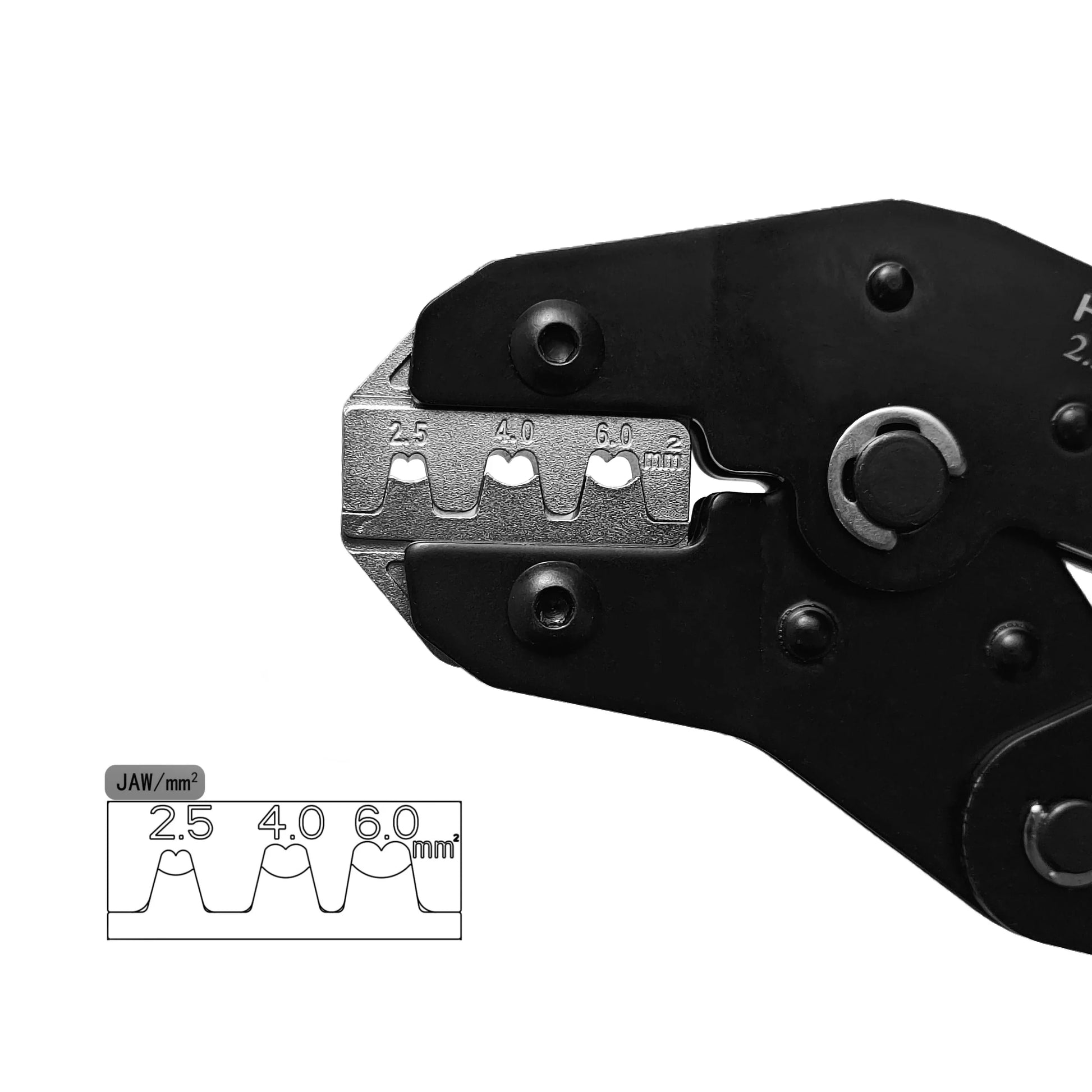 KTX-772755 Insulated Ratcheting MC4 Solar Panel Crimping Tool Set SN-2546B