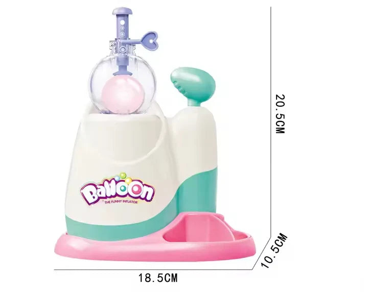 HKM-575635 Magic Balloon Inflator Plastic Toy for Kids - Educational DIY Activity
