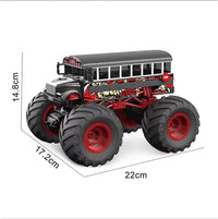 HKM-557523 1:18 2.4G 4Ch Super Wheels Remote Control Car with LED Lights and Simulated Sound