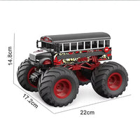 HKM-557523 1:18 2.4G 4Ch Super Wheels Remote Control Car with LED Lights and Simulated Sound