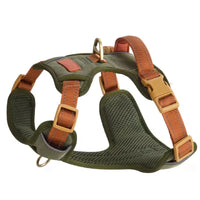 HKM-239891 Tactical Soft Padded Mesh and Oxford Fabric Dog Harness for Large Dog Training and Walking
