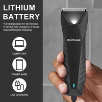 HKM-455571 Rechargeable Whole Body Waterproof Electric Shaver with USB Charging and Cordless Design for Men