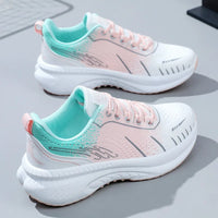 HKM-081683 K2501 New Mesh Breathable Casual Shoes Summer Versatile Lightweight Sports Shoes Student Durable Running Shoes