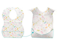 HKM-392403 Sleeveless Disposable Baby Bibs Waterproof Custom Hot Baby Dinner Baby Feeding Bib
