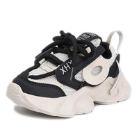 HKM-115603 New Girls Casual Chunky Sports Shoes Children's Thick-Soled Running Sneakers for Spring Students Soft Dad Shoes