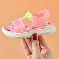HKM-820691 Latest Design Summer Casual Cartoon Infant SandalsSoft Sole Non-Slip Beach Shoes Baby Cute Outdoor Baby Slippers