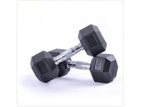 HKM-009875 20kg Steel Hex Dumbbells for Strength Training and Bodybuilding