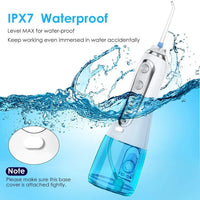 HKM-552723 Portable Cordless Electric Dental Water Flosser with Waterproof Design and Customised Features