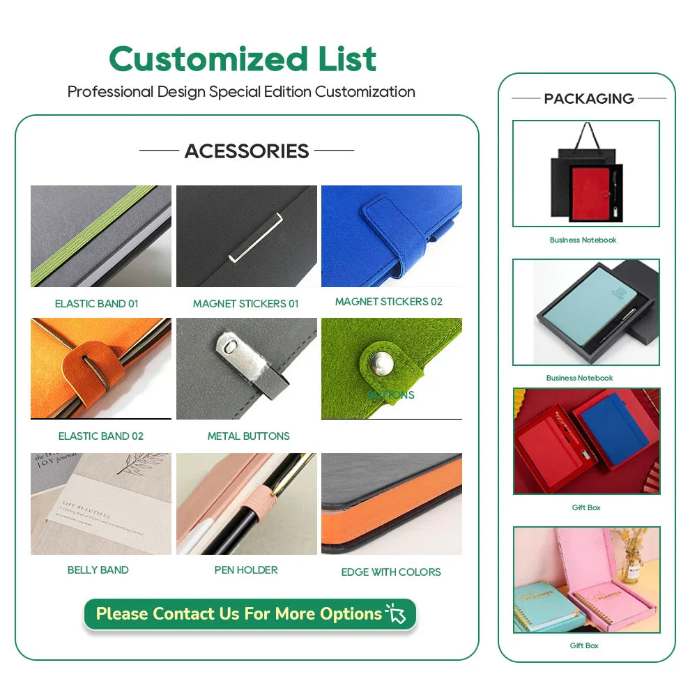 KTX-276883 Customisable Student Notebooks for School Use, High-Quality Paper, Durable Binding