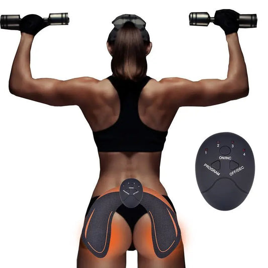 HKM-173715 Smart EMS Hip Trainer with Remote Control - 6 Modes for Buttocks Lifting and Body Contouring
