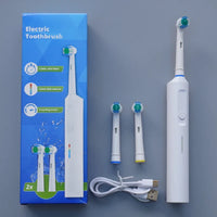 HKM-847635 Smart 45 Rotating Rechargeable Electric Toothbrush for Effective Oral Care