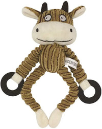 HKM-995859 Interactive Plush Monkey Squeaky Dog Toy for Chewing and Play