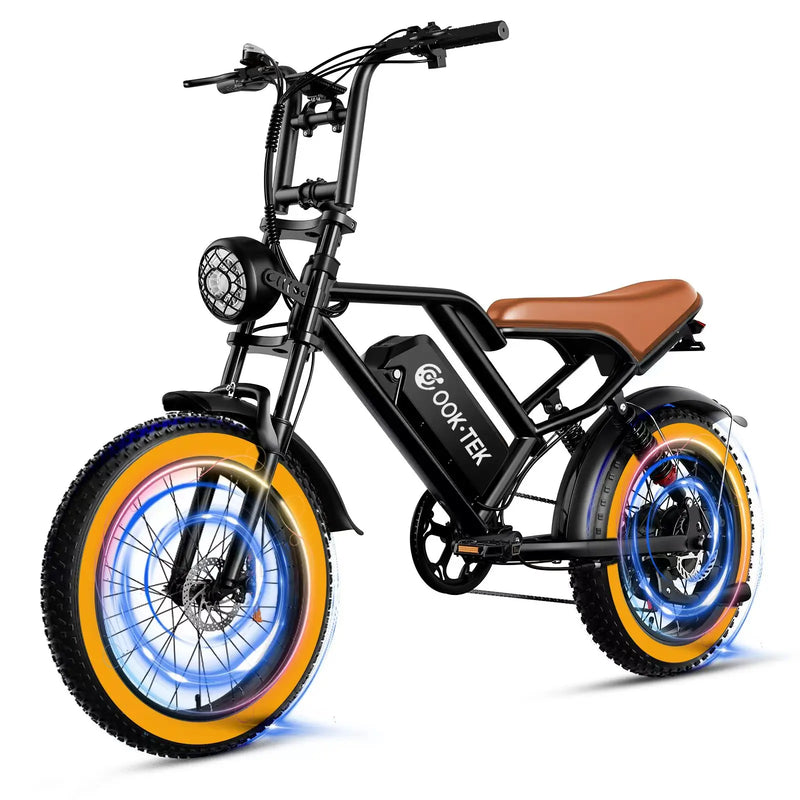 Fat Tire Electric Bike New Design S8 Model 20inch Bike 48V 17.5AH for Adult 1000W Powerful Motor USA Warehouse City E Bikes