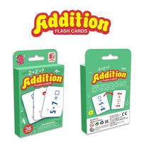 HKM-905619 Early Learning Math Educational Cards - 36 Piece Set for Kids