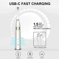 HKM-880403 Rechargeable Oscillating Electric Travel Toothbrush with Smart Features