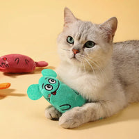 HKM-602643 Interactive Catnip Mouse Toy for Cats - Plush, Bite-Resistant Design