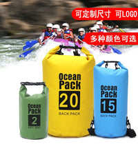HKM-092371 PVC Tarpaulin Waterproof Dry Bag with Shoulder Straps - 5L, Multiple Colours Available