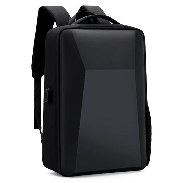 Customization Only New Cross-border Denim Hard-shell Unisex Large-capacity Casual Backpack Trendy Cool 156-inch Gaming Laptop Bag USB External Port