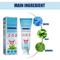 HKM-766291 Tongue Cleaner with Deep Cleaning Gel and Brush for Oral Health and Bacterial Reduction