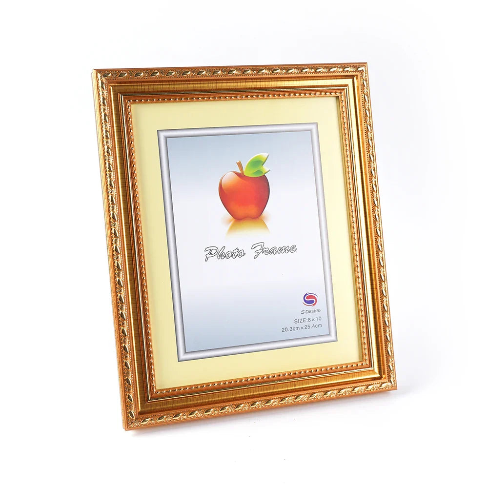 KTX-538771 Elegant Polystyrene Photo Frame for Family and Wedding Photos in Various Sizes (4x6, 5x7, 8x10, 4R, 5R, 6R, 8R, 10R, 11R, A4, 12x16, 12x18)