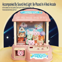 HKM-933779 Mini Doll Catching Machine for Kids - Coin-Operated Toy for Home Use